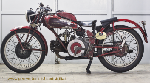 moto d'epoca - giro motociclistico di sicilia - caltagirone -
