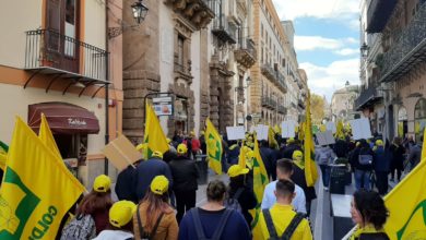 Coldiretti - manifestazione - Palermo