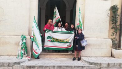 lavoratrici - protesta - Comune di Rosolini