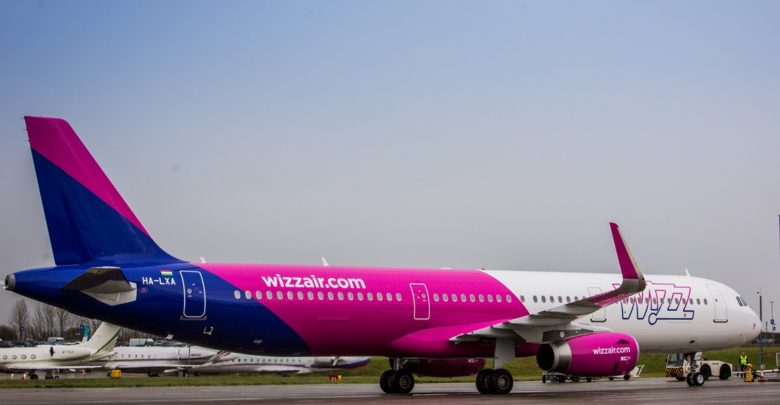 Wizz Air nuova base all’aeroporto di Catania