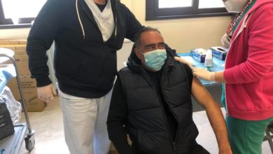 vaccino covid - agenti polizia municipale modica