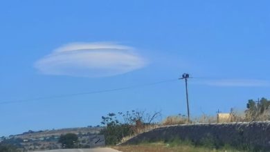 nuvola ufo - ragusa