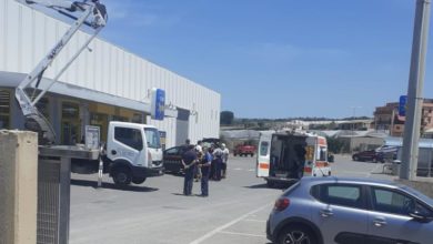 incidente sul lavoro - scicli