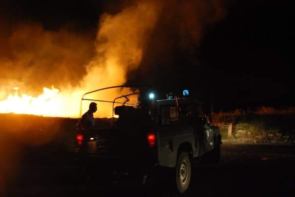 incendio - chiaramonte - monterosso