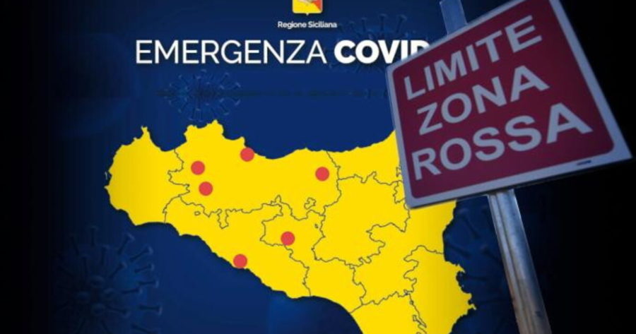 sicilia - zone rosse