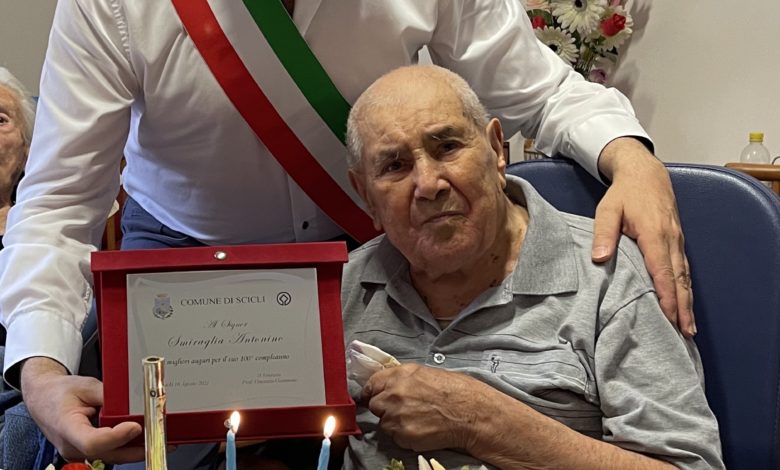 Antonino Smiraglia spegne le 100 candeline