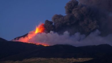 etna - cenere