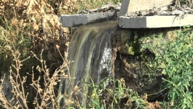 Perdita di reflui a Monterosso Almo