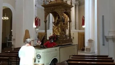 Giarratana, un momento della processione