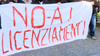 sciopero - concessionaria cappello