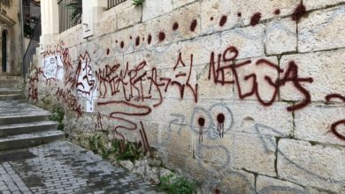 modica - vandali - centro storico