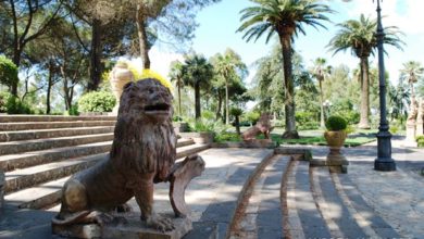 caltagirone - villa comunale