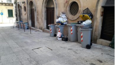 ragusa ibla - rifiuti