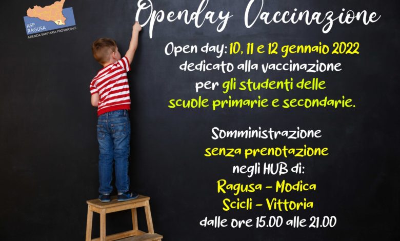 vaccini ragusa - open day