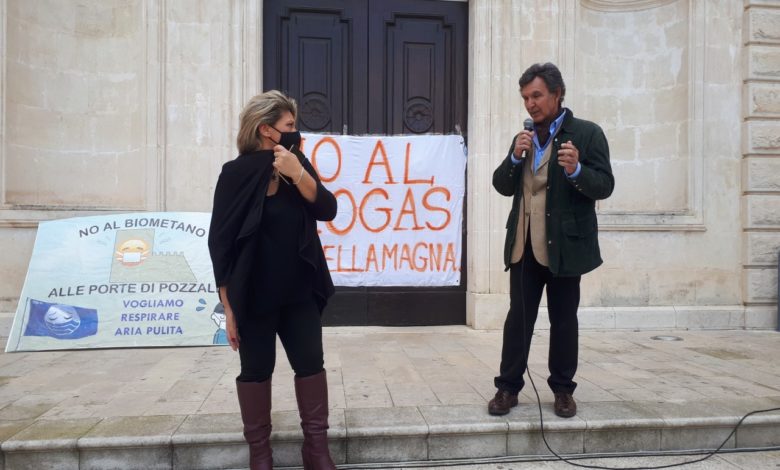 Pozzallo, manifestazione contro il biogas