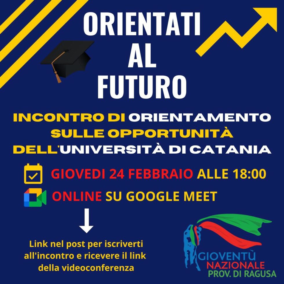 orientamento - università - catania