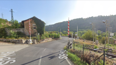 ragusa - passaggio a livello - ibla