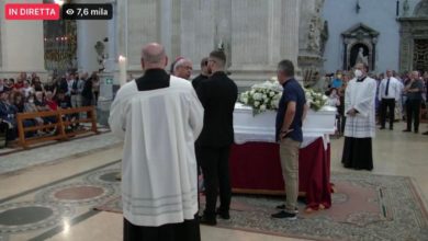 Catania - funerali - Elena