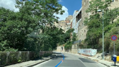 Ragusa - strisce blu