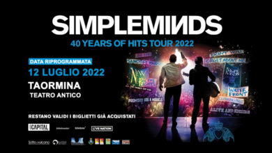 Simple Minds - concerto - Taormina