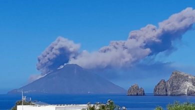 Stromboli - esplosione