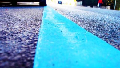 Scicli - strisce blu