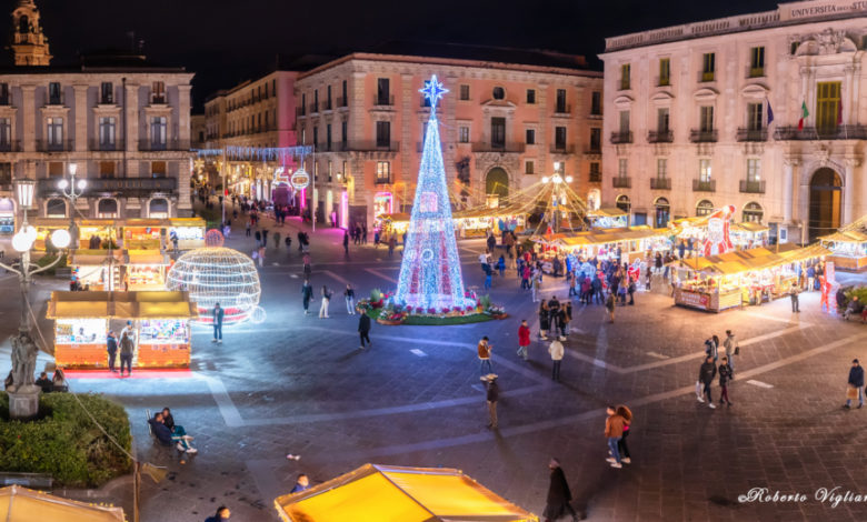 Natale - mercatini - Catania